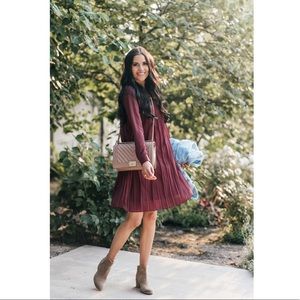 Rachel Parcell Harvest Chiffon Dress